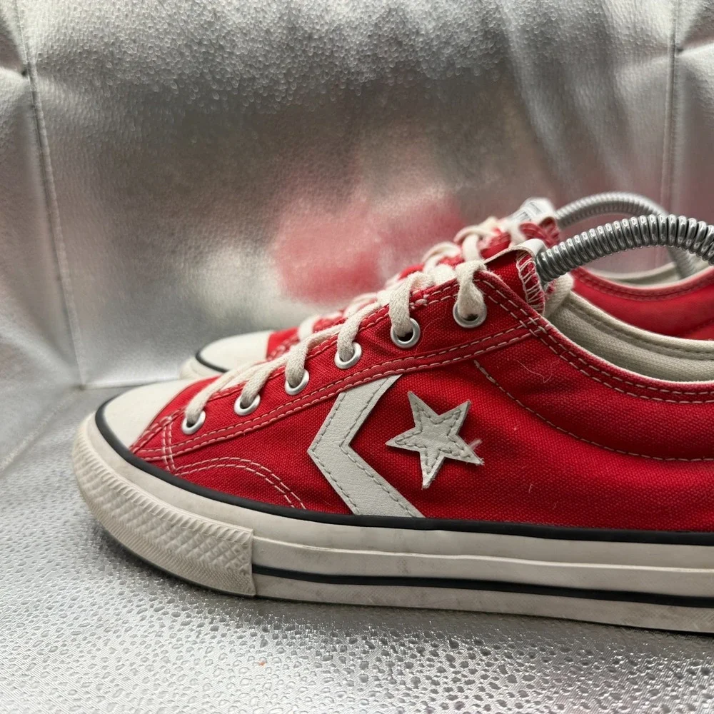 Size 7 Converse All Star Player 76 Red White Kids Casual Lifestyle Shoes A08404F